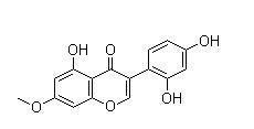 木豆异黄酮,2",4",5-三羟基-7-甲氧基异黄酮 2015/3/19  :54:00 上海